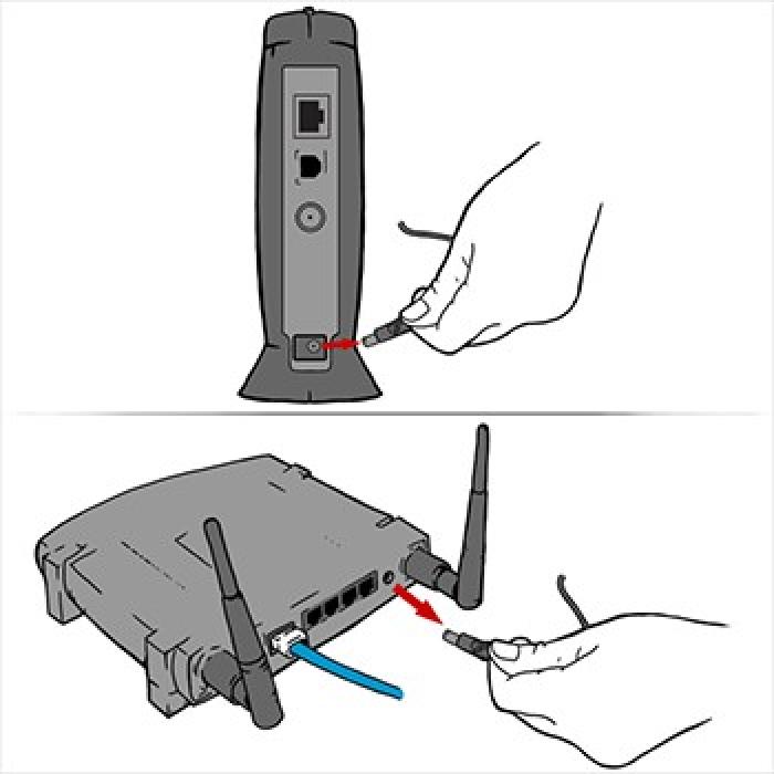 restart your network