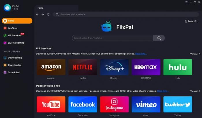 FlixPal Paramount Plus Downloader