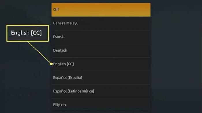 How to Turn On Closed Caption on Amazon Prime?