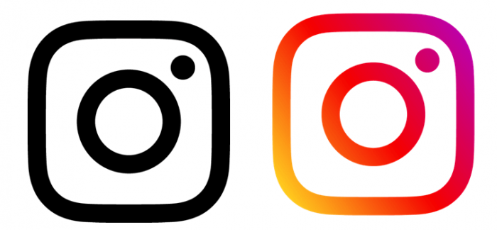 instagram symbol text