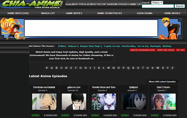 4 websites with small anime file sizes  japanimeshun