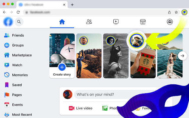 fb story viewer online free