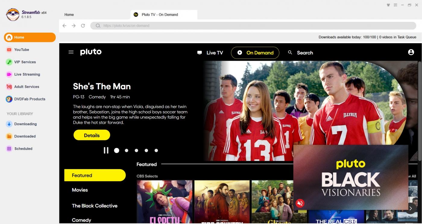 How to Download Pluto TV Shows with a Video Downloader?