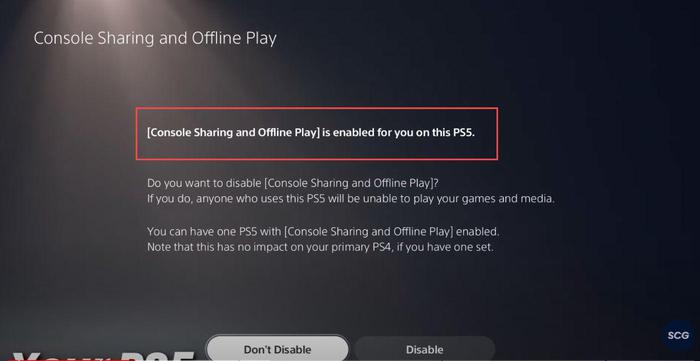 console sharing