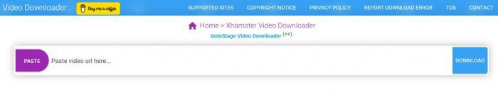 xhamster cannot download