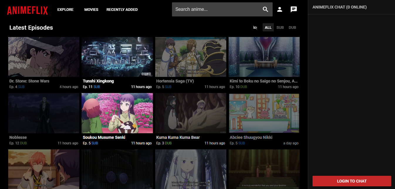 Animeflix Site — Watch Anime In Full HD Quality - Animeflix - Medium